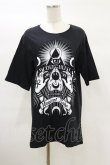 画像1: Restyle / MAGICAL BEBE Tシャツ M 黒 H-25-03-06-022-GO-TO-KB-ZH (1)