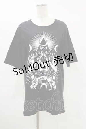 画像: Restyle / MAGICAL BEBE Tシャツ M 黒 H-25-03-06-022-GO-TO-KB-ZH