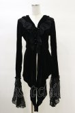 画像1: KILL STAR / Weira Hooded Top S 黒 H-25-03-06-032-SL-TO-KB-ZH (1)