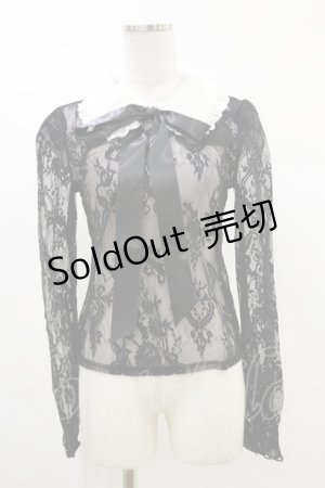 画像: KILL STAR / Wicked Story Top XS 黒 H-25-03-06-033-SL-TO-KB-ZH
