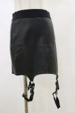 画像1: KILL STAR / Cassandra PU Mini Skirt S 黒 H-25-03-06-037-SL-SK-KB-ZH (1)