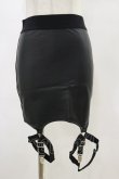 画像1: KILL STAR / Cassandra PU Mini Skirt XS 黒 H-25-03-06-038-SL-SK-KB-ZI (1)