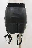 画像2: KILL STAR / Cassandra PU Mini Skirt XS 黒 H-25-03-06-038-SL-SK-KB-ZI (2)