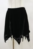 画像1: KILL STAR / Lester Velvet Mini Skirt S 黒 H-25-03-06-041-SL-SK-KB-ZH (1)