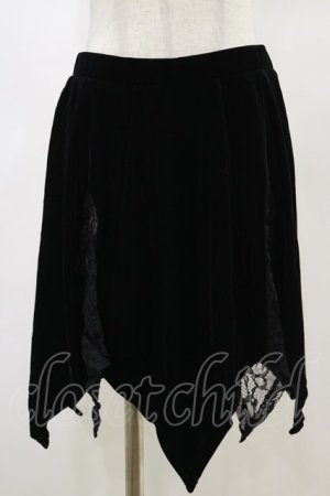 画像: KILL STAR / Lester Velvet Mini Skirt S 黒 H-25-03-06-044-SL-SK-KB-ZS