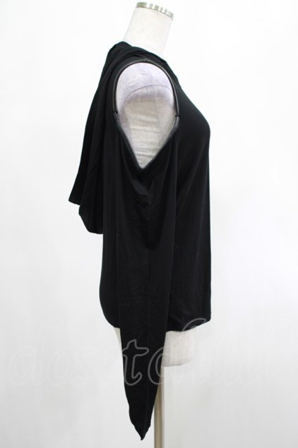 画像2: KILL STAR / Morwen Hooded Top L 黒 H-25-03-07-1033-SL-TO-KB-ZH (2)
