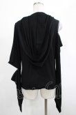 画像3: KILL STAR / Morwen Hooded Top L 黒 H-25-03-07-1033-SL-TO-KB-ZH (3)