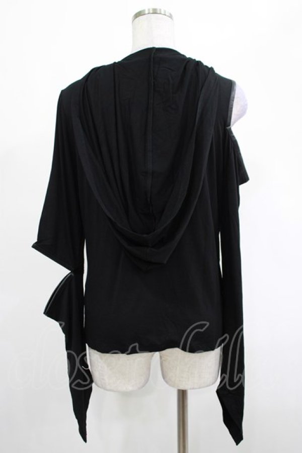 画像3: KILL STAR / Morwen Hooded Top L 黒 H-25-03-07-1033-SL-TO-KB-ZH (3)