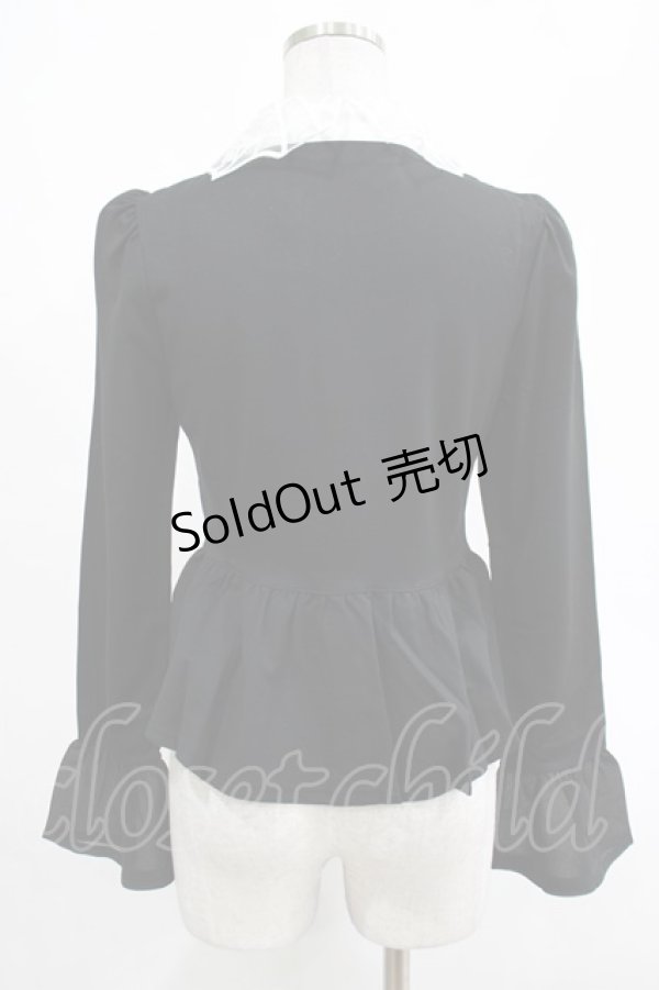 画像3: KILL STAR / Morgana Shirt XS 黒×白 H-25-03-07-1037-SL-BL-KB-ZH (3)