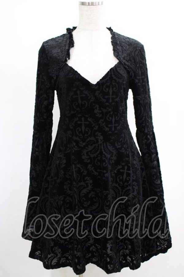 画像1: KILL STAR / Lady Of Sorrows Dress S 黒 H-25-03-07-1004-SL-OP-KB-ZY (1)