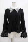 画像1: KILL STAR / Morgana Shirt S 黒×白 H-25-03-07-1043-SL-BL-KB-ZH (1)