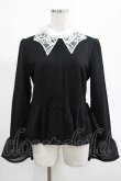 画像1: KILL STAR / Morgana Shirt M 黒×白 H-25-03-07-1045-SL-BL-KB-ZH (1)