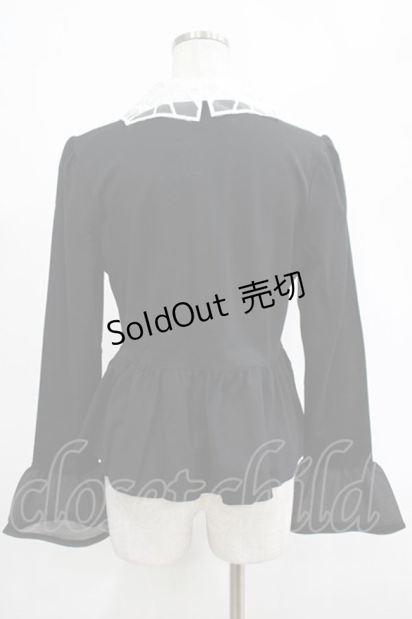 画像3: KILL STAR / Morgana Shirt M 黒×白 H-25-03-07-1045-SL-BL-KB-ZH (3)
