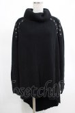 画像1: KILL STAR / Condemnation Knit Sweater XS 黒 H-25-03-07-1053-SL-TO-KB-ZH (1)