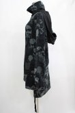 画像2: KILL STAR / Tzompantli Oversized Hoodie XS 黒 H-25-03-07-1061-SL-TO-KB-ZT129 (2)