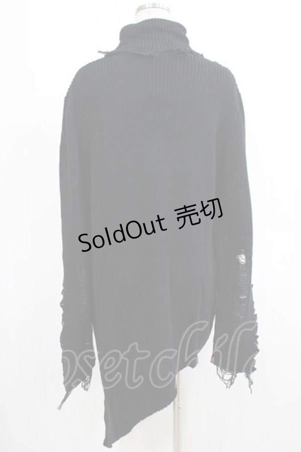 画像3: KILL STAR / Placebo Knit Sweater XS 黒 H-25-03-07-1064-SL-CO-KB-ZH (3)