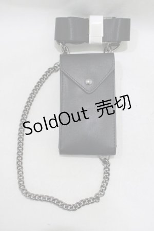 画像: KILL STAR / Distortion Clouds Belt XL ブラック H-25-03-07-1081-SL-ZA-KB-ZH