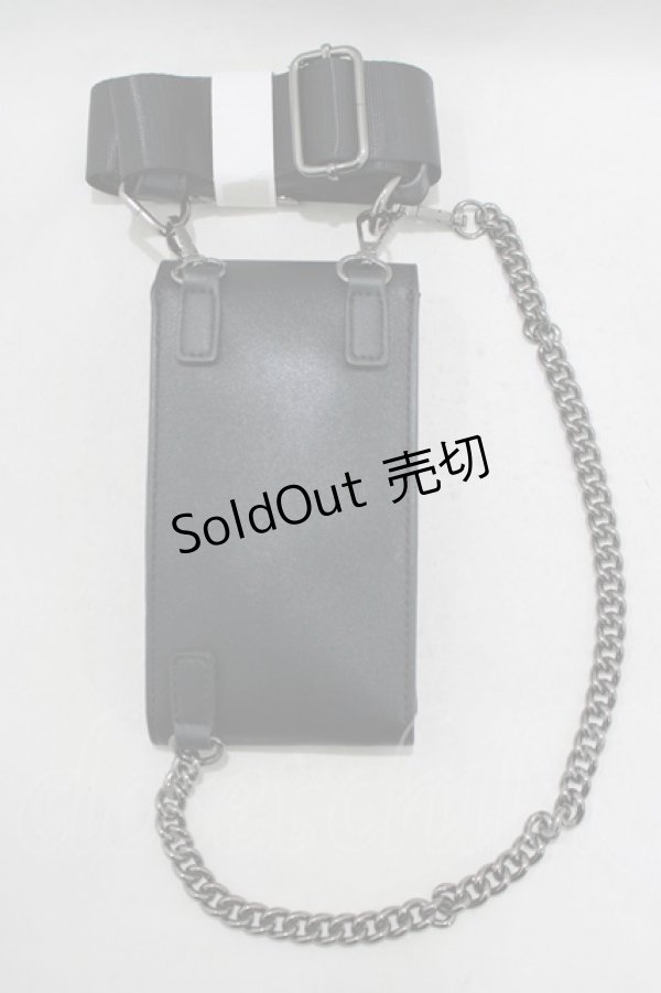 画像2: KILL STAR / Distortion Clouds Belt XL ブラック H-25-03-07-1081-SL-ZA-KB-ZH (2)