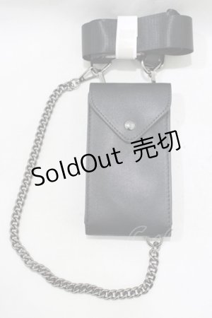 画像: KILL STAR / Distortion Clouds Belt XL ブラック H-25-03-07-1082-SL-ZA-KB-ZH