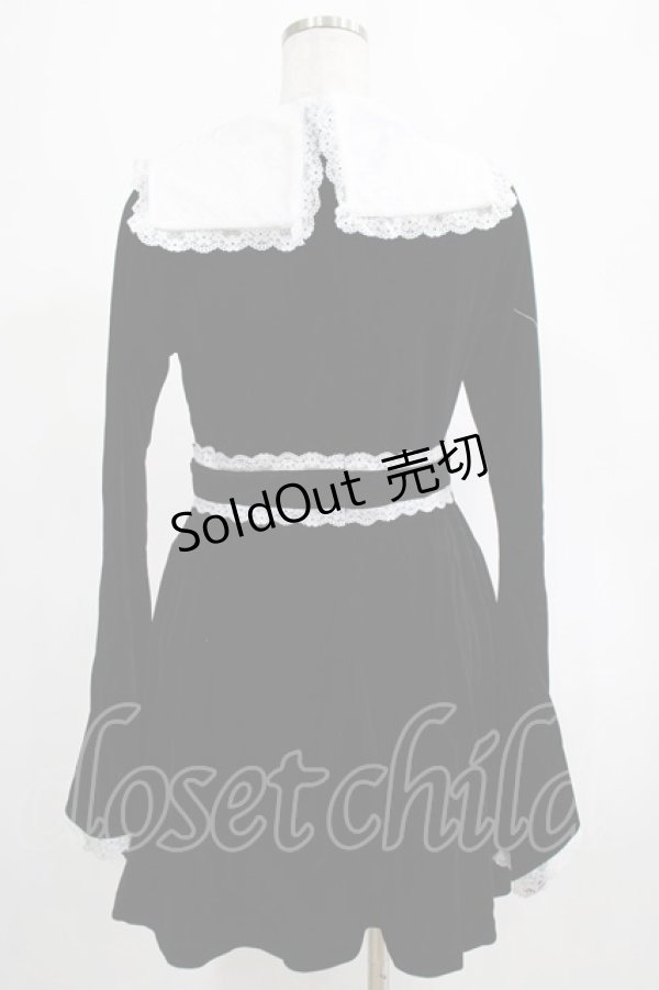 画像3: KILL STAR / Infinity Coven Long Sleeve Dress M 黒×白 H-25-03-07-1001-SL-OP-KB-ZH (3)