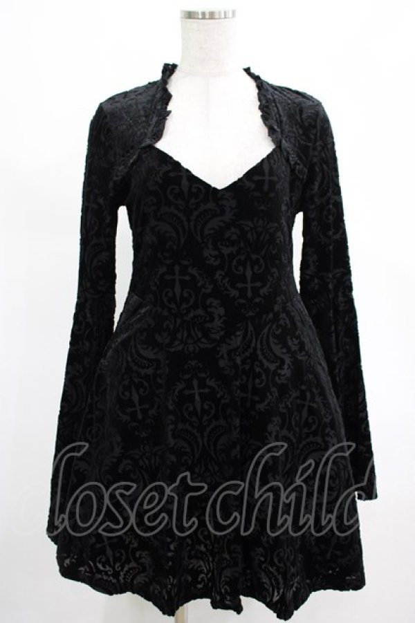 画像1: KILL STAR / Lady Of Sorrows Dress S 黒 H-25-03-07-1012-SL-OP-KB-ZH (1)
