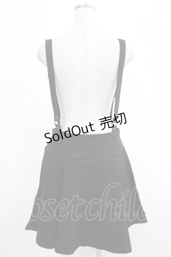 画像3: KILL STAR / Study Hell Suspender Skirt L 黒 H-25-03-07-1013-SL-SK-KB-ZH (3)