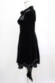 画像2: KILL STAR / Grimina Velvet Sorcery Dress XS 黒 H-25-03-07-1014-SL-OP-KB-ZI (2)