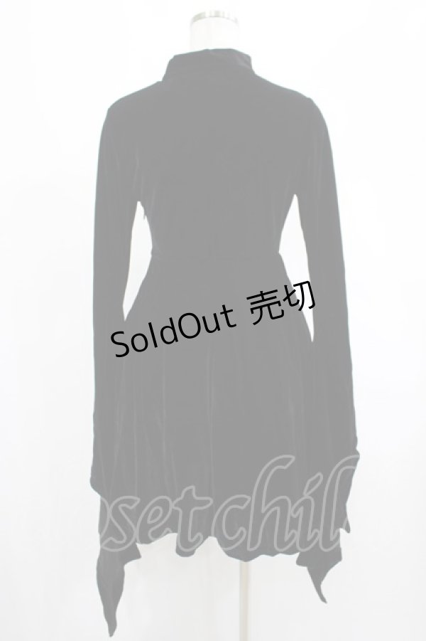 画像3: KILL STAR / Grimina Velvet Sorcery Dress XS 黒 H-25-03-07-1014-SL-OP-KB-ZI (3)