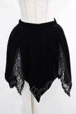 画像1: KILL STAR / Lester Velvet Mini Skirt XS 黒 H-25-03-07-1019-SL-SK-KB-ZH (1)