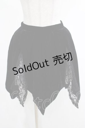 画像: KILL STAR / Lester Velvet Mini Skirt XS 黒 H-25-03-07-1019-SL-SK-KB-ZH