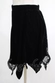 画像2: KILL STAR / Lester Velvet Mini Skirt XS 黒 H-25-03-07-1021-SL-SK-KB-ZI (2)