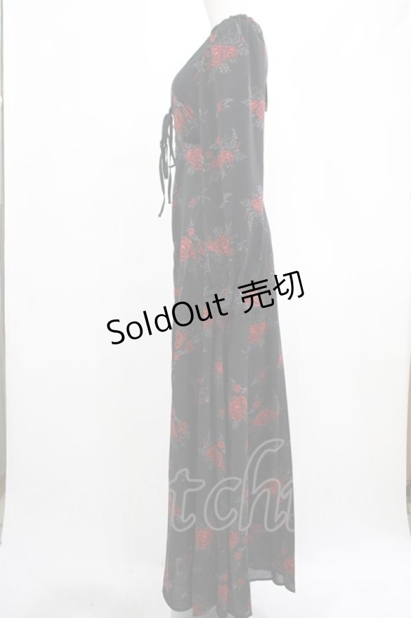 画像2: KILL STAR / Hail Pandora Maxi Dress XS ブラック H-25-03-07-1022-SL-OP-KB-ZH (2)