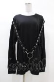 画像1: KILL STAR / Ruckus Long Sleeve Top S 黒 H-25-03-08-052-SL-TO-KB-ZH (1)