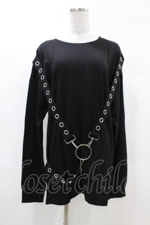 画像: KILL STAR / Ruckus Long Sleeve Top S 黒 H-25-03-08-052-SL-TO-KB-ZH