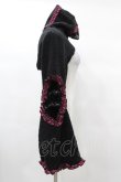 画像3: DARK IN LOVE / Gothic lolita bell sleeves wooly cape M 黒 H-25-03-08-059-PU-TO-KB-ZH (3)