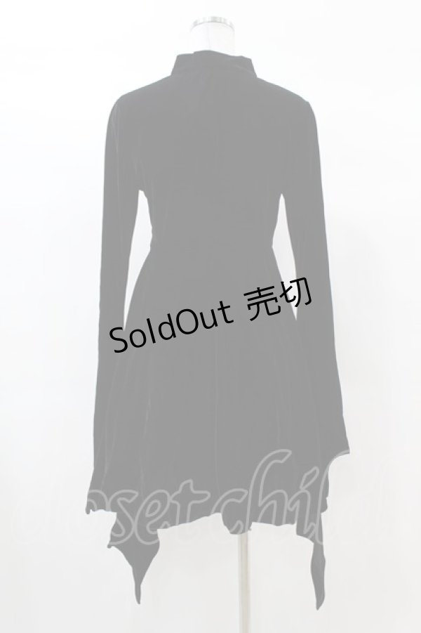 画像2: KILL STAR / Grimina Velvet Sorcery Dress S 黒 H-25-03-08-007-SL-OP-KB-ZS (2)
