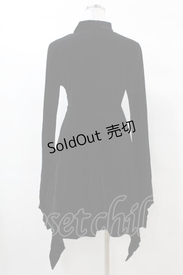 画像2: KILL STAR / Grimina Velvet Sorcery Dress S 黒 H-25-03-08-009-SL-OP-KB-ZT318 (2)