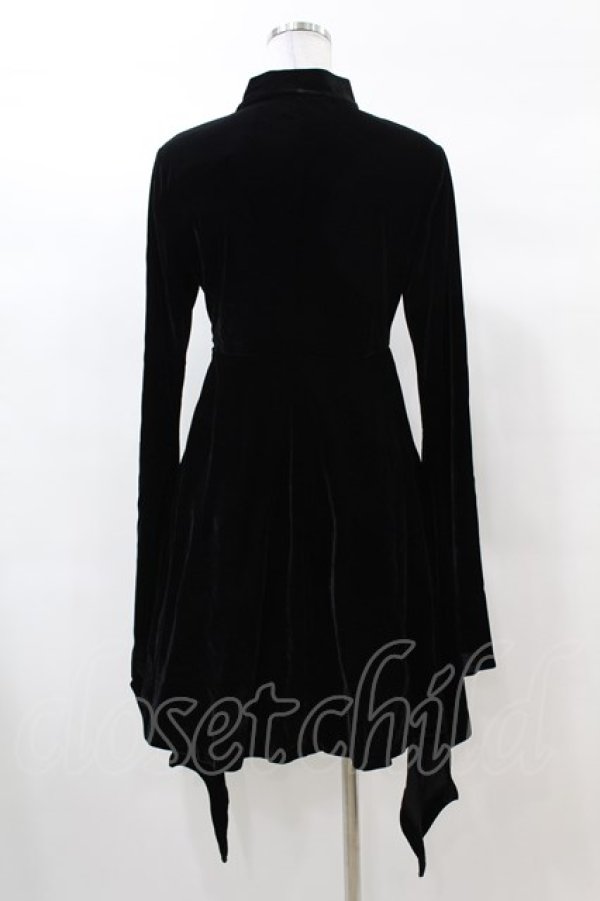 画像2: KILL STAR / Grimina Velvet Sorcery Dress S 黒 H-25-03-08-010-SL-OP-KB-ZH (2)