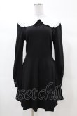 画像1: KILL STAR / Mystra Collar Dress S 黒×白 H-25-03-08-011-SL-OP-KB-ZH (1)
