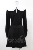 画像2: KILL STAR / Mystra Collar Dress S 黒×白 H-25-03-08-011-SL-OP-KB-ZH (2)