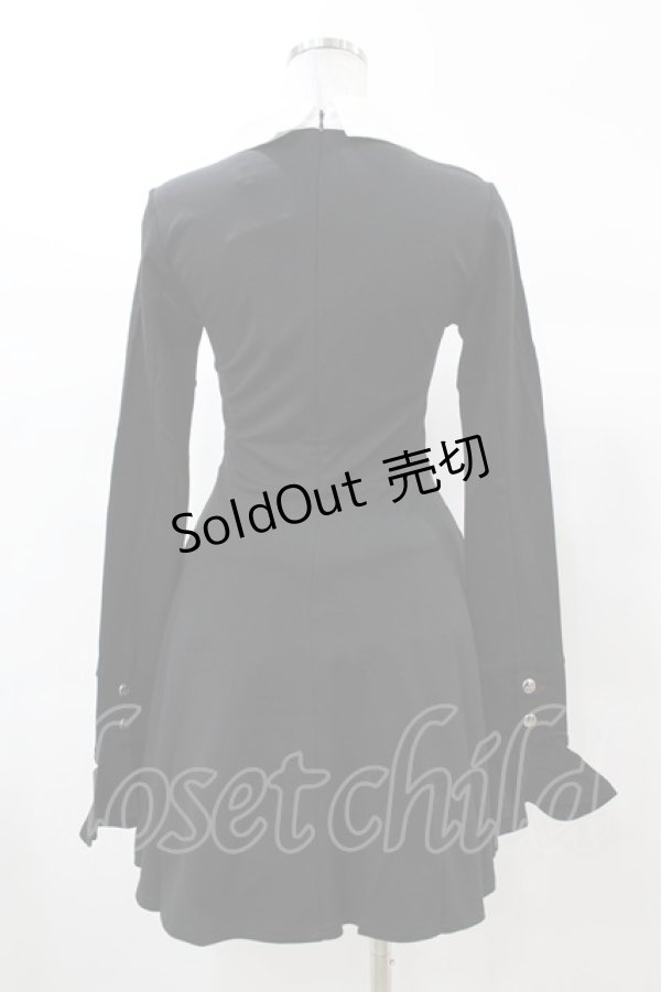 画像2: KILL STAR / Fall From Grace II Skater Dress XS 黒×白 H-25-03-08-016-SL-OP-KB-ZH (2)