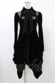 画像1: KILL STAR / Nymyra Velvet Cameo Dress XS 黒 H-25-03-08-003-SL-OP-KB-ZH (1)