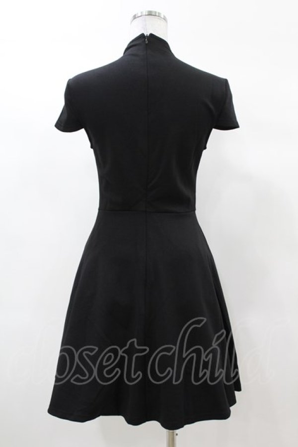 画像2: KILL STAR / Tied Up Skater Dress XS 黒 H-25-03-08-025-SL-OP-KB-ZH (2)