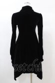 画像2: KILL STAR / Nymyra Velvet Cameo Dress XS 黒 H-25-03-08-003-SL-OP-KB-ZH (2)
