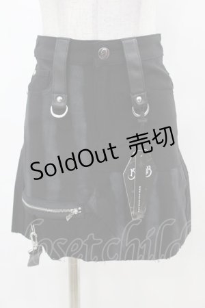 画像: KILL STAR / Carnevil Skirt XS 黒 H-25-03-08-034-SL-SK-KB-ZH