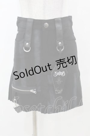画像: KILL STAR / Carnevil Skirt XS 黒 H-25-03-08-035-SL-SK-KB-ZH
