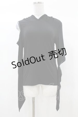 画像: KILL STAR / Morwen Hooded Top M 黒 H-25-03-08-038-SL-TO-KB-OS