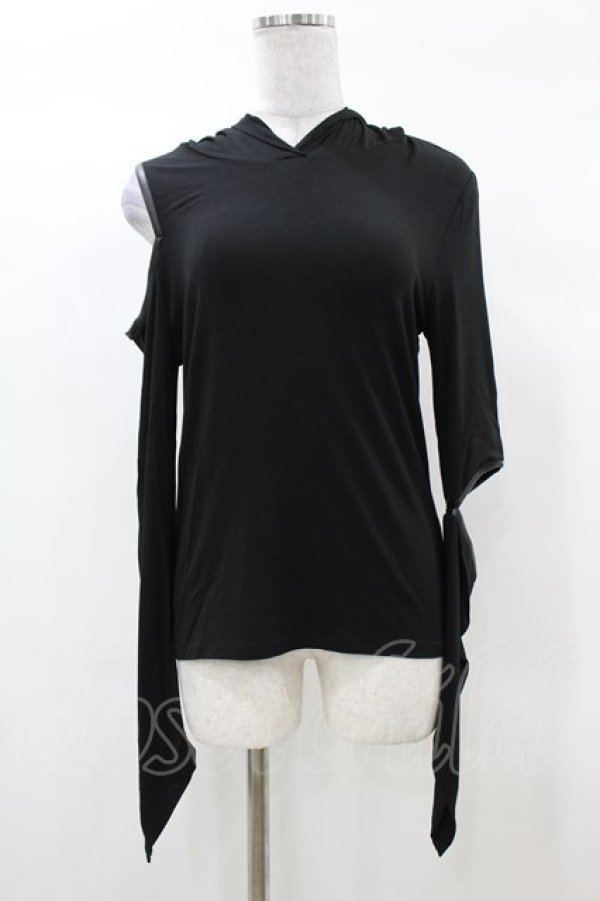 画像1: KILL STAR / Morwen Hooded Top M 黒 H-25-03-08-038-SL-TO-KB-ZH (1)