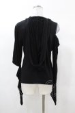 画像2: KILL STAR / Morwen Hooded Top M 黒 H-25-03-08-038-SL-TO-KB-ZH (2)