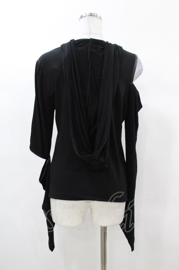 画像2: KILL STAR / Morwen Hooded Top M 黒 H-25-03-08-038-SL-TO-KB-ZH (2)